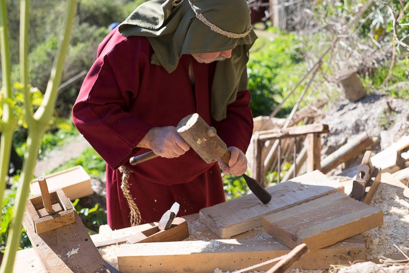 La pasada Navidad tuvieron que suspender el evento por el cierre del acceso y ahora será el próximo día 23 cuando pueda visitarse