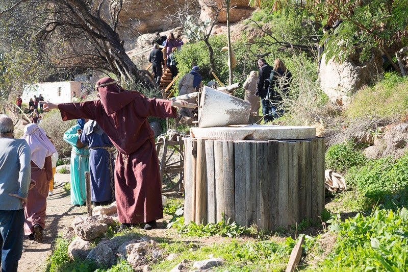 La pasada Navidad tuvieron que suspender el evento por el cierre del acceso y ahora será el próximo día 23 cuando pueda visitarse