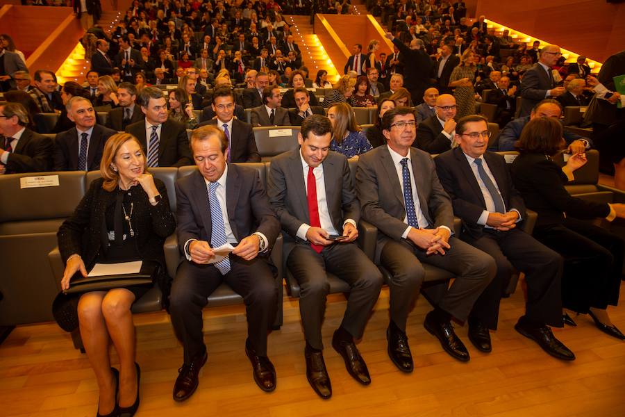 Buen ambiente durante la gala a los mejores granadinos del año 2018