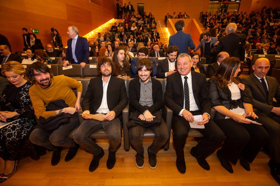 Buen ambiente durante la gala a los mejores granadinos del año 2018