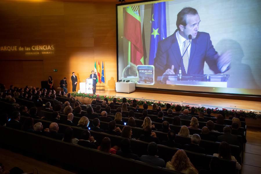 Buen ambiente durante la gala a los mejores granadinos del año 2018