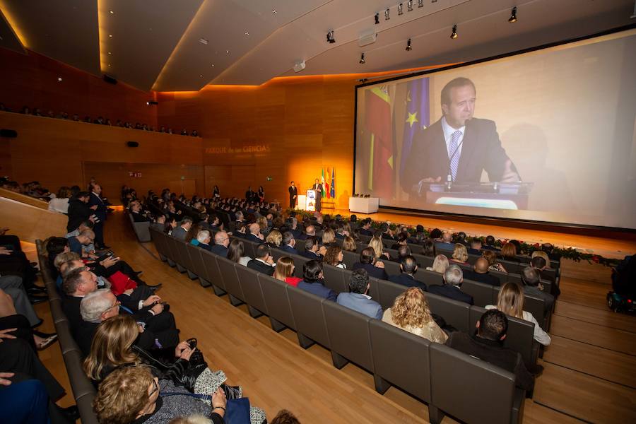Buen ambiente durante la gala a los mejores granadinos del año 2018