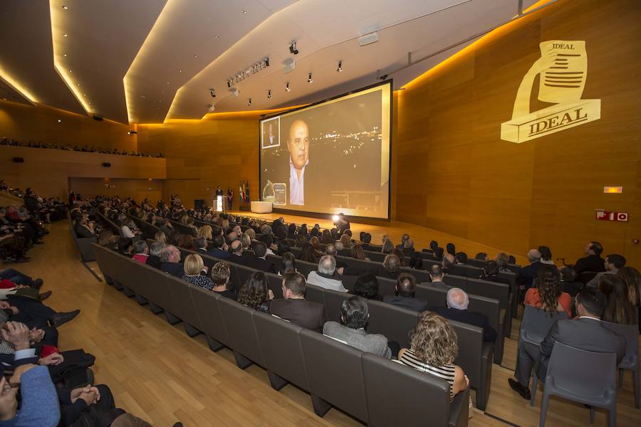 Buen ambiente durante la gala a los mejores granadinos del año 2018
