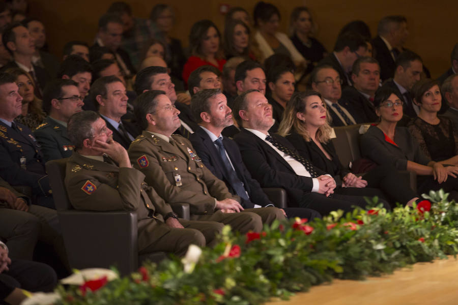 Buen ambiente durante la gala a los mejores granadinos del año 2018