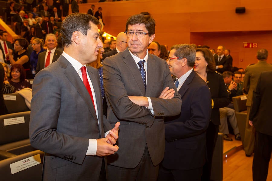 Buen ambiente durante la gala a los mejores granadinos del año 2018