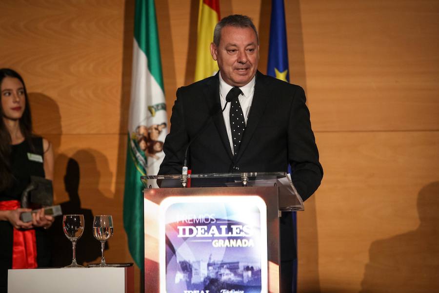 Buen ambiente durante la gala a los mejores granadinos del año 2018