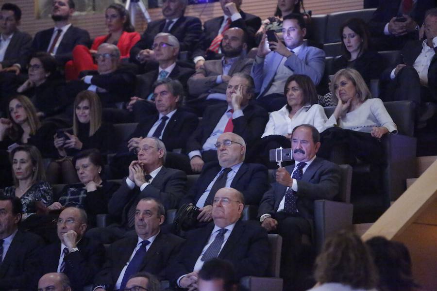 Buen ambiente durante la gala a los mejores granadinos del año 2018