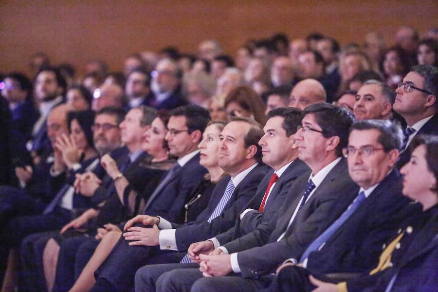 Buen ambiente durante la gala a los mejores granadinos del año 2018