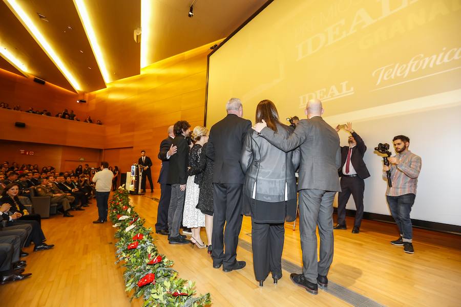 Buen ambiente durante la gala a los mejores granadinos del año 2018