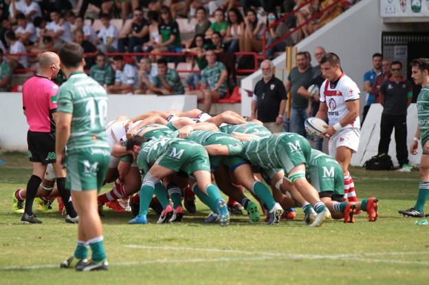 Ante Jaén Rugby se debutó esta temporada, con derrota; ahora URA quiere mostrar su solvencia como visitante.