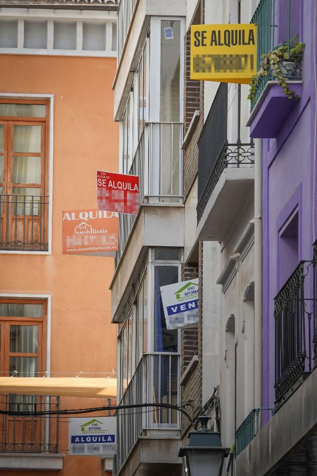 Viviendas en alquiler en la provincia de Granada.