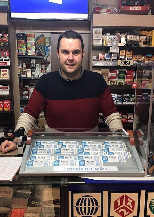El lotero que ha vendido diez décimos en Cambil.