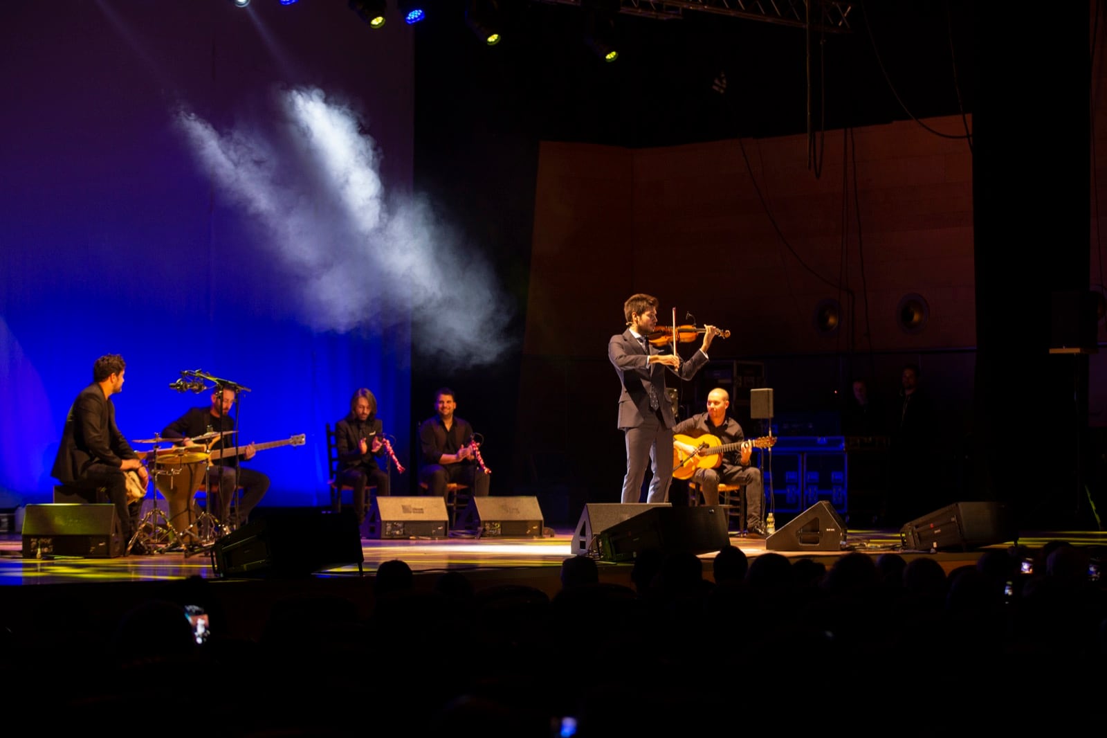 Así fue la actuación del violinista en Granada