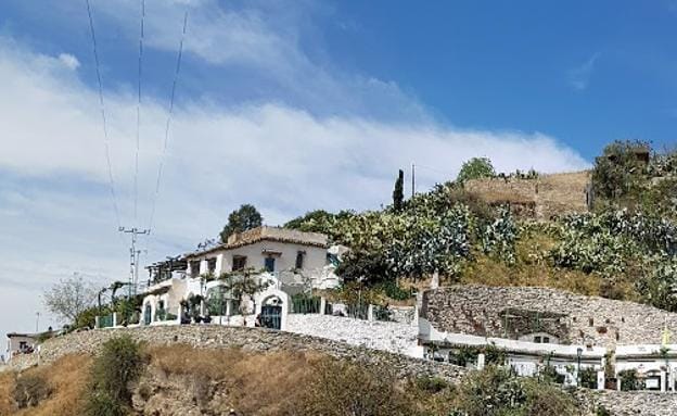 Casas en el Sacromonte.