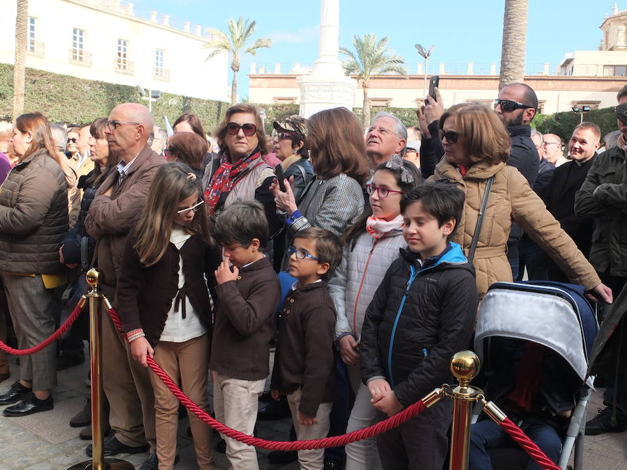 Tras 14 años, el acto que recuerda la reconquista de Almería pudo hacerse en la Casa Consistoria