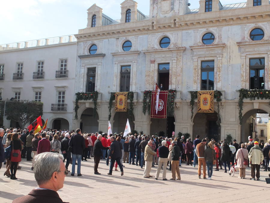 Tras 14 años, el acto que recuerda la reconquista de Almería pudo hacerse en la Casa Consistoria