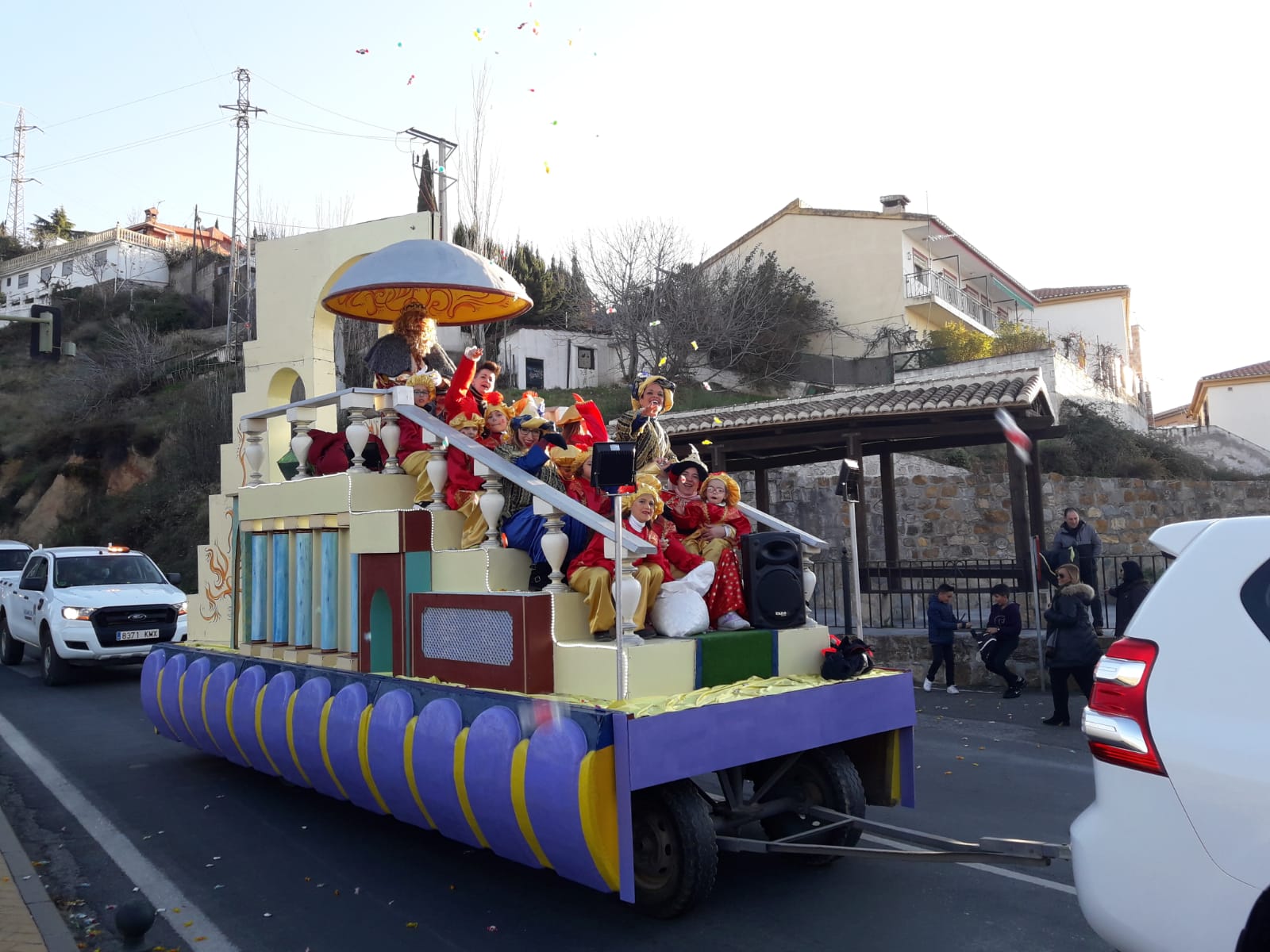 La carroza, en Monachil.