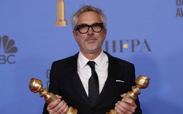 El mexicano Alfonso Cuarón, con los Globos de Oro al mejor director y mejor película en lengua extranjera por 'Roma'