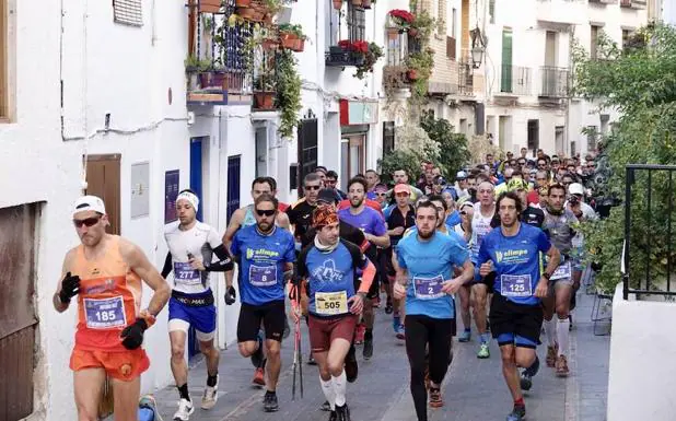 Las espectaculares imágenes del IV Cañon Trail de Lanjarón