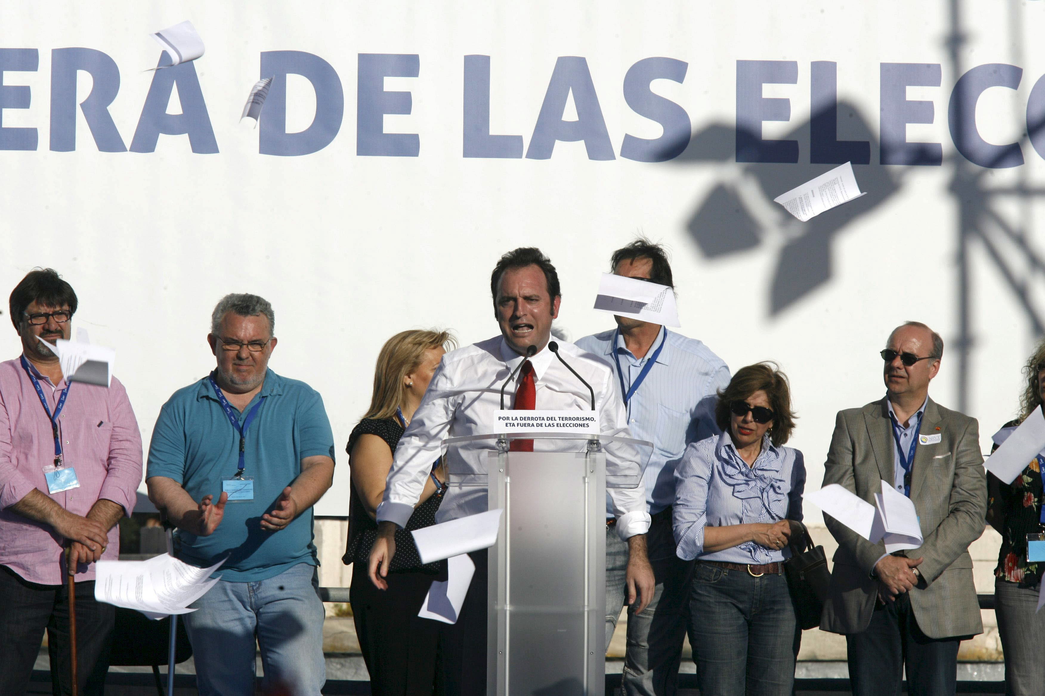 Imagen de archivo de 2010 de Daniel Portero, uno de los denunciantes, en un acto de la asociación Dignidad y Justicia 