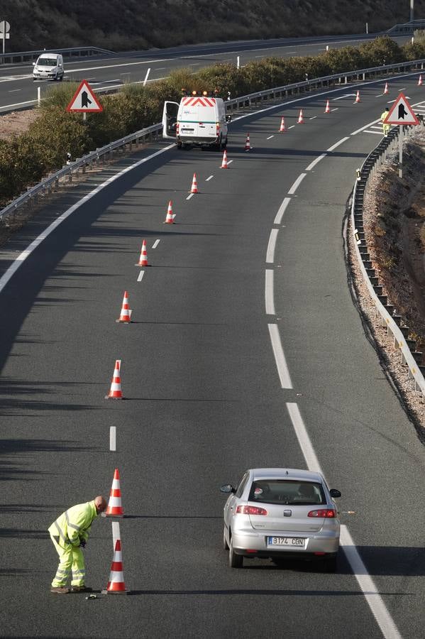 Este tramo de la Autovía de la Costa registra una densidad media de 27.379 vehículos diarios
