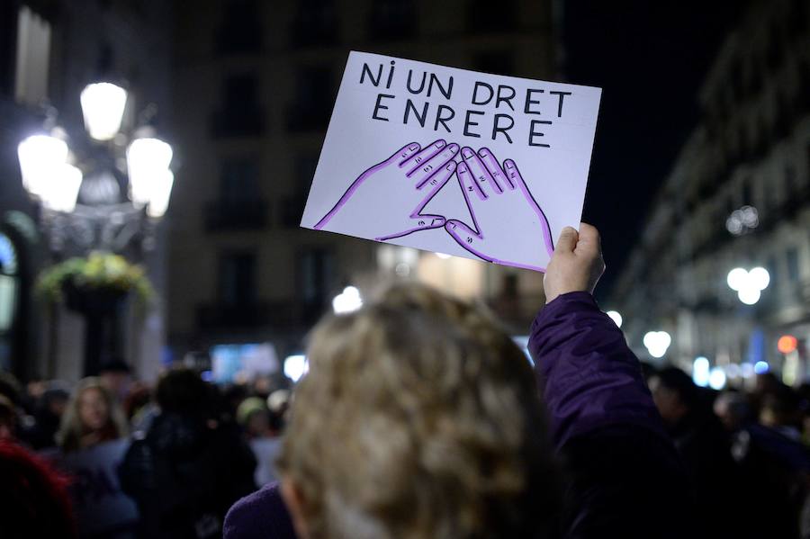 Ha sido el ensayo general de la movilización del 8 de marzo, Día Internacional de la Mujer, cuando por convocatoria de los sindicatos habrá una huelga feminista