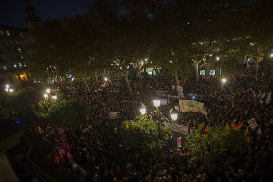 Ha sido el ensayo general de la movilización del 8 de marzo, Día Internacional de la Mujer, cuando por convocatoria de los sindicatos habrá una huelga feminista