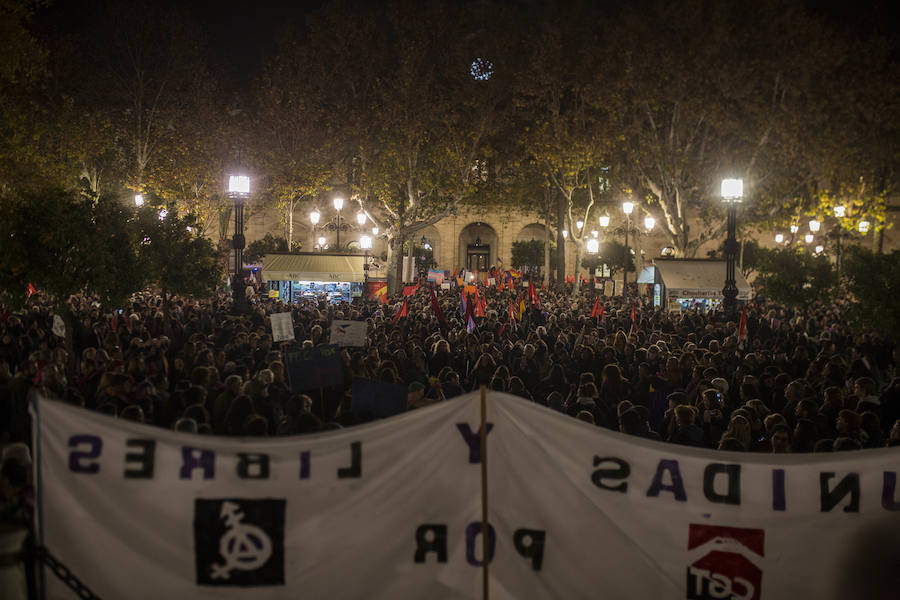 Ha sido el ensayo general de la movilización del 8 de marzo, Día Internacional de la Mujer, cuando por convocatoria de los sindicatos habrá una huelga feminista