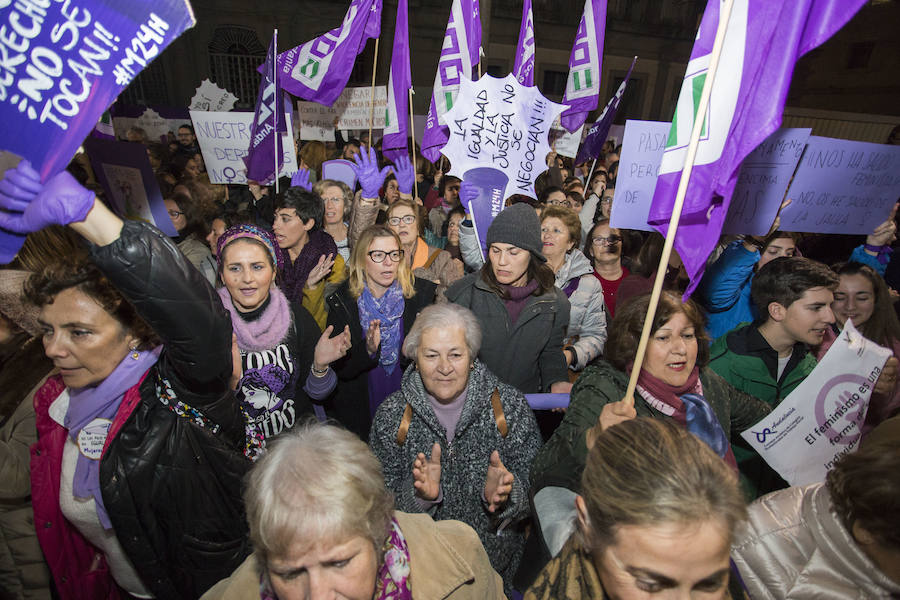 Ha sido el ensayo general de la movilización del 8 de marzo, Día Internacional de la Mujer, cuando por convocatoria de los sindicatos habrá una huelga feminista