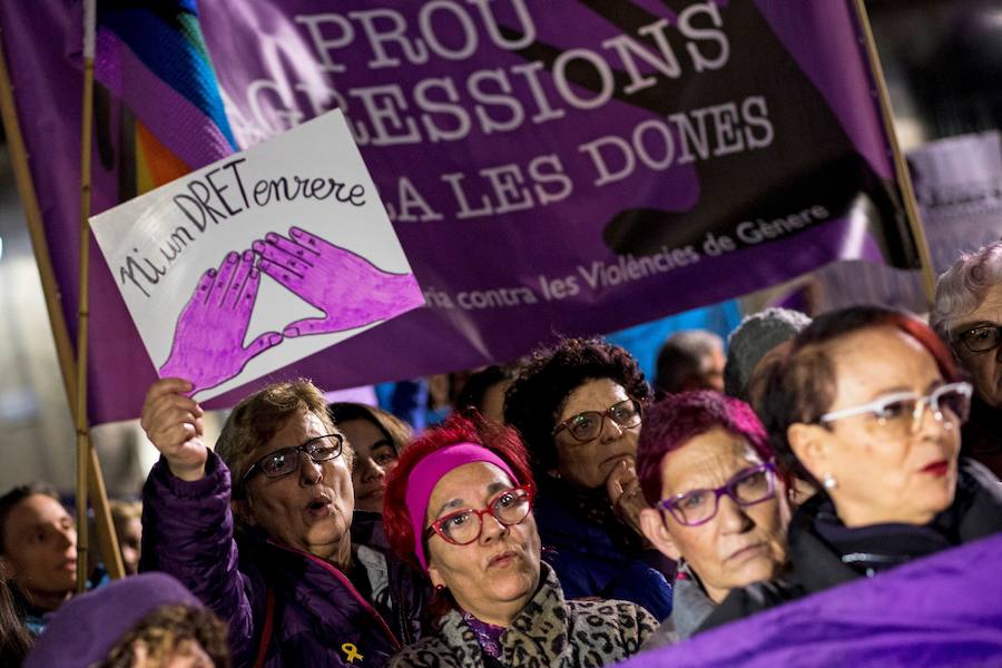 Ha sido el ensayo general de la movilización del 8 de marzo, Día Internacional de la Mujer, cuando por convocatoria de los sindicatos habrá una huelga feminista