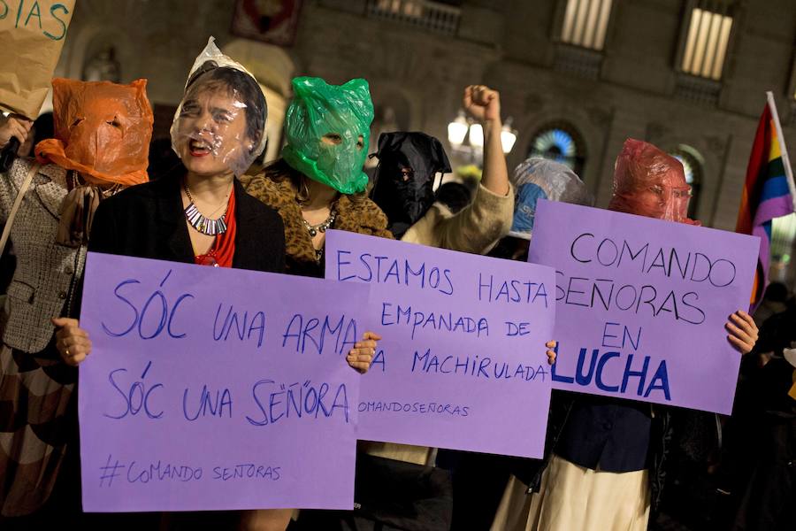 Ha sido el ensayo general de la movilización del 8 de marzo, Día Internacional de la Mujer, cuando por convocatoria de los sindicatos habrá una huelga feminista