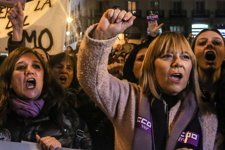 Ha sido el ensayo general de la movilización del 8 de marzo, Día Internacional de la Mujer, cuando por convocatoria de los sindicatos habrá una huelga feminista