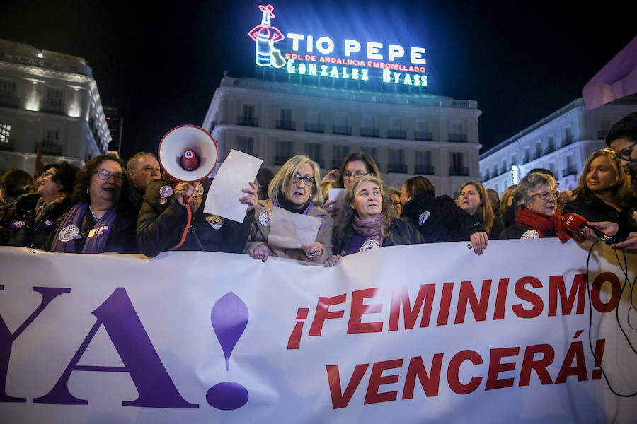 Ha sido el ensayo general de la movilización del 8 de marzo, Día Internacional de la Mujer, cuando por convocatoria de los sindicatos habrá una huelga feminista