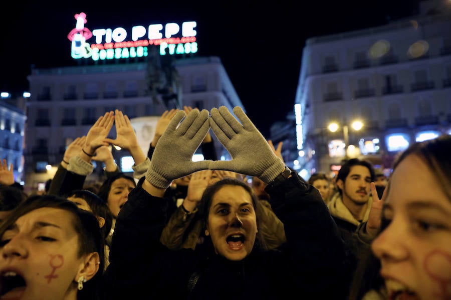 Ha sido el ensayo general de la movilización del 8 de marzo, Día Internacional de la Mujer, cuando por convocatoria de los sindicatos habrá una huelga feminista