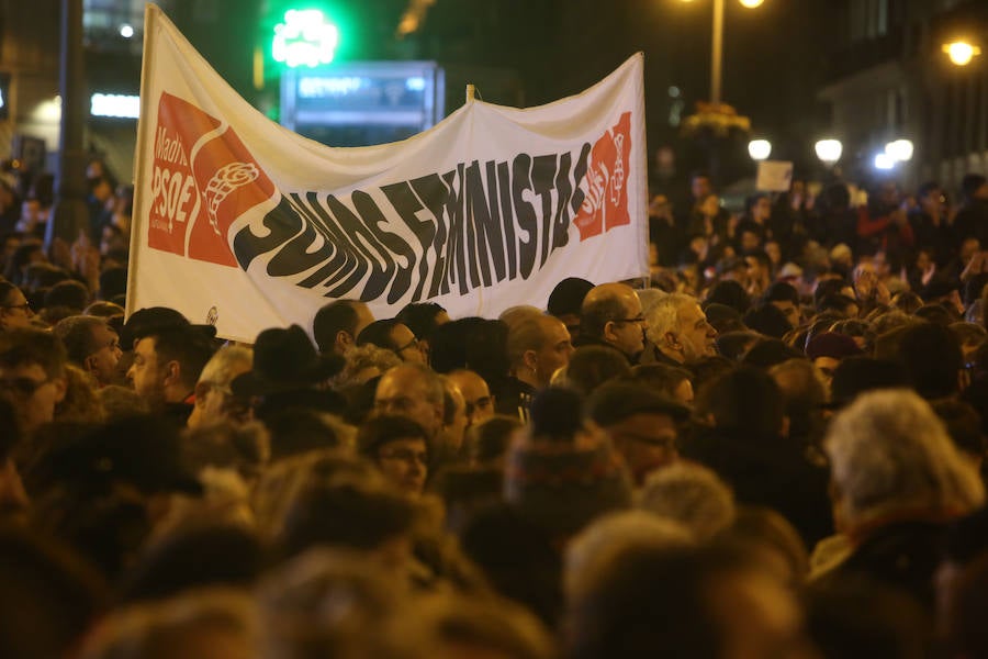 Ha sido el ensayo general de la movilización del 8 de marzo, Día Internacional de la Mujer, cuando por convocatoria de los sindicatos habrá una huelga feminista