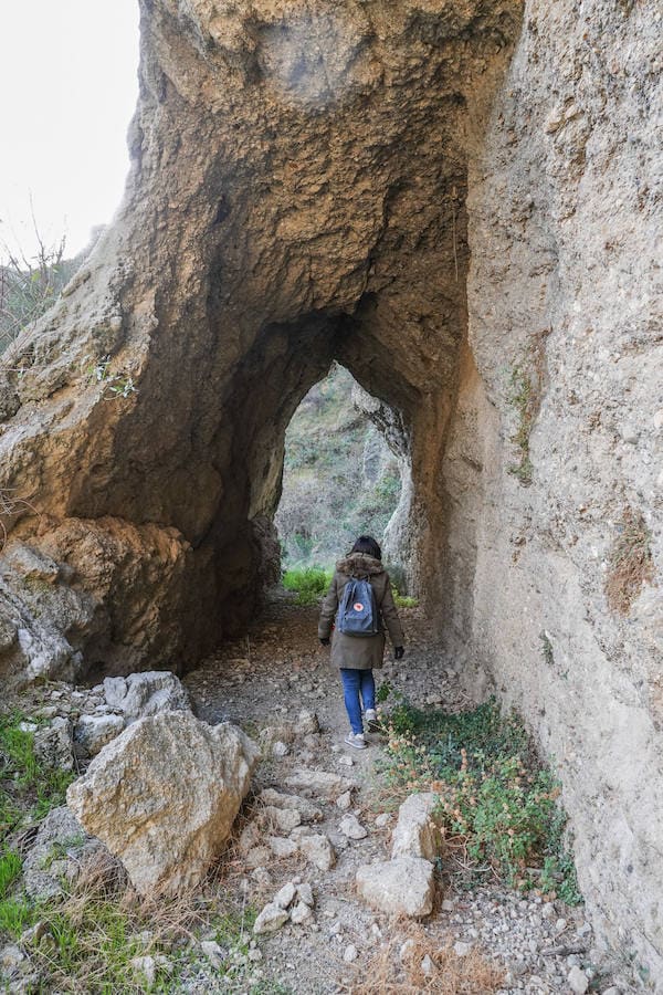 Túnel del tranvía en Pinos Genil