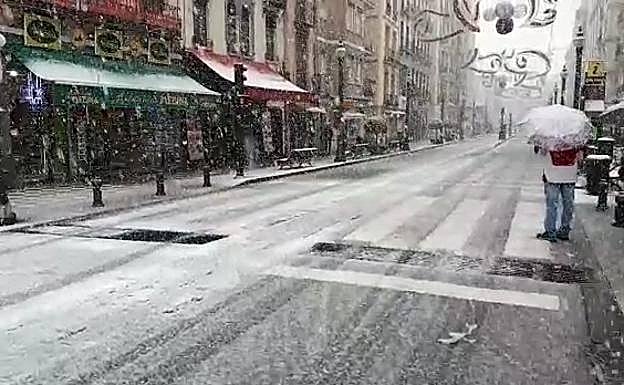 Alerta de la Aemet: el tiempo helado y con nieve que viene a partir del martes