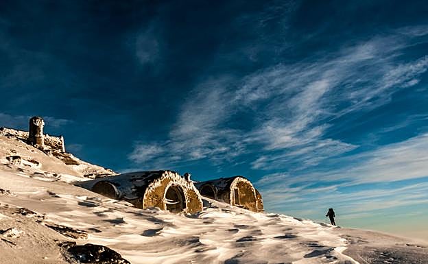 Refugio Elorrieta, cerro del Caballo, Sierra Nevada 