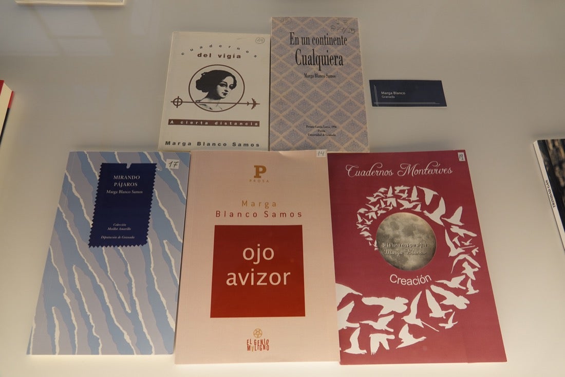 La Biblioteca de Andalucía acoge la exposición 'Palabras más allá del liezo', en la que tres pintores interpretan los textos de trece poetas andaluces de reconocido prestigio