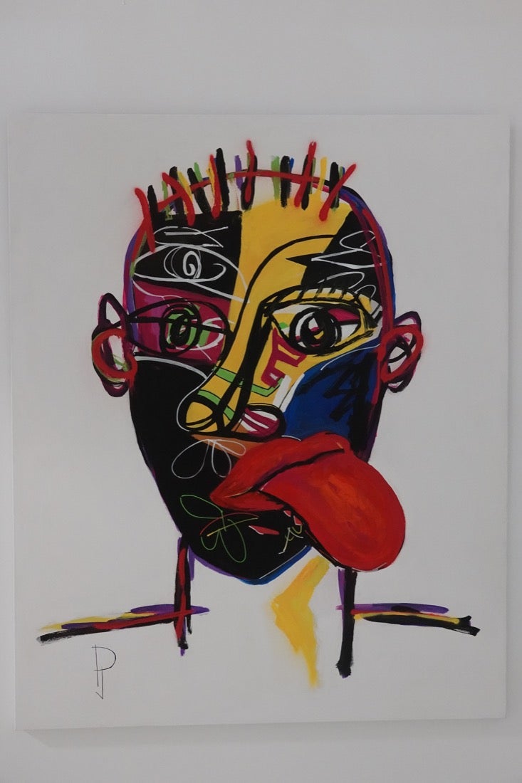 La Biblioteca de Andalucía acoge la exposición 'Palabras más allá del liezo', en la que tres pintores interpretan los textos de trece poetas andaluces de reconocido prestigio