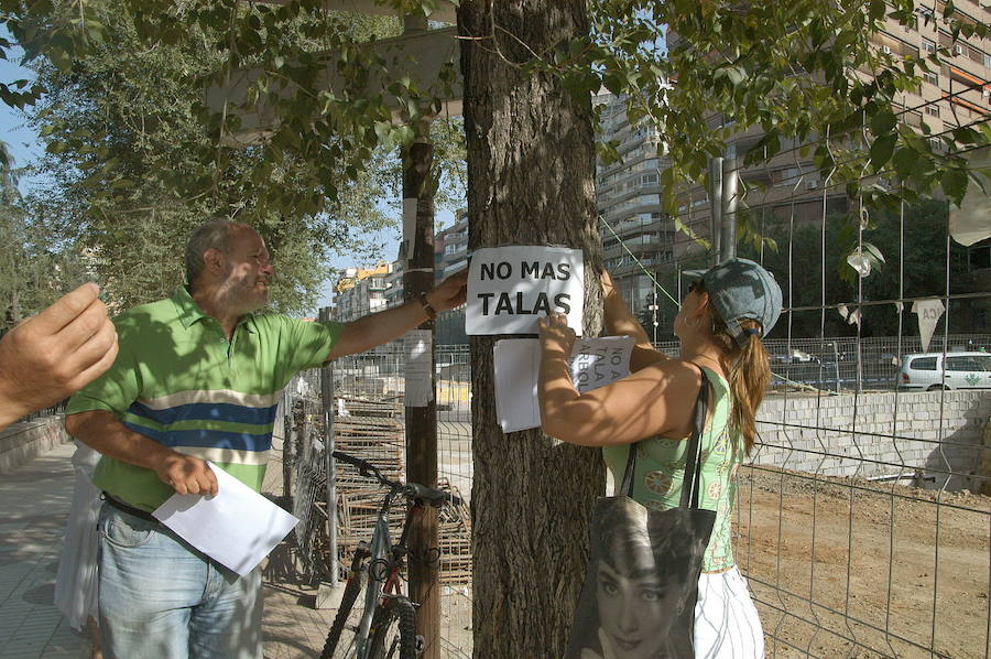 Protestas contra la tala en 2006