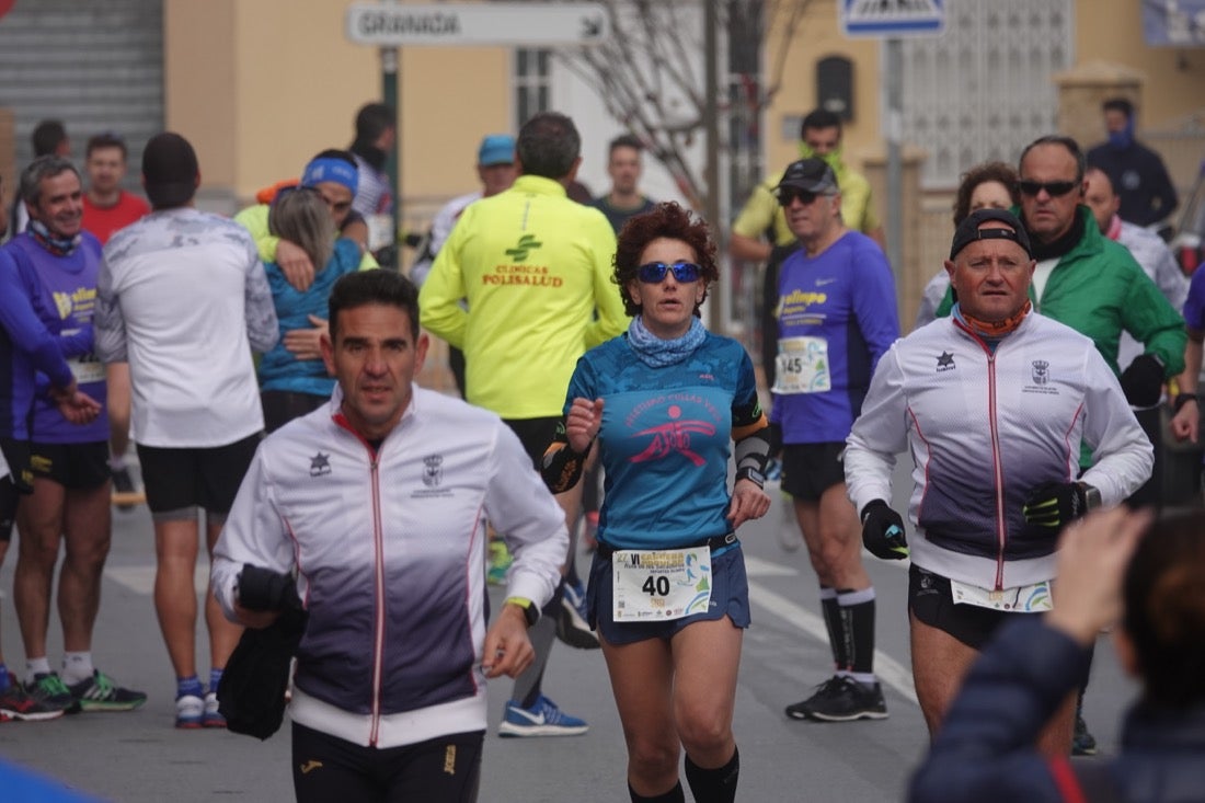 Un recorrido de 7 kilómetros en la categoría absoluta que transcurrió entre secaderos. Este año volvió a haber una categoría para senderistas de 5 kilómetros.