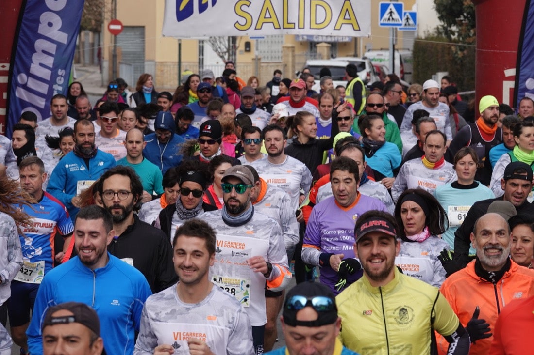 Un recorrido de 7 kilómetros en la categoría absoluta que transcurrió entre secaderos. Este año volvió a haber una categoría para senderistas de 5 kilómetros.