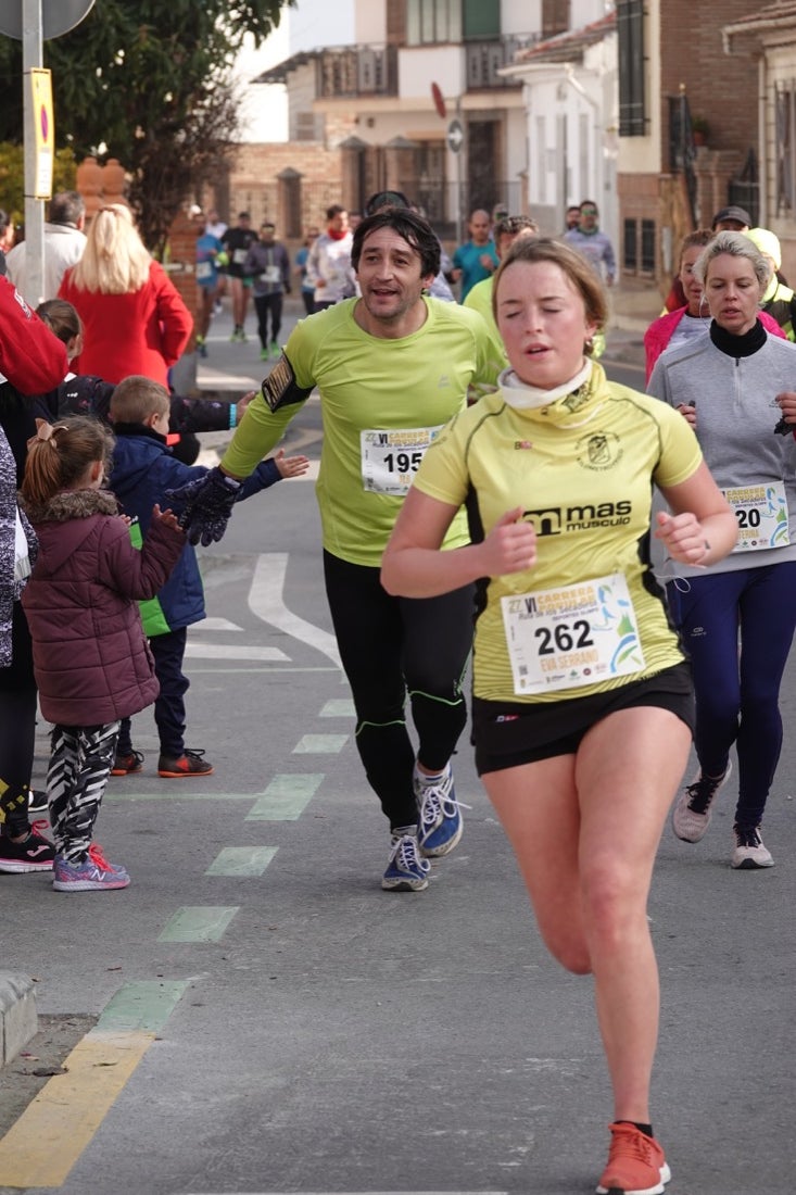 Un recorrido de 7 kilómetros en la categoría absoluta que transcurrió entre secaderos. Este año volvió a haber una categoría para senderistas de 5 kilómetros.