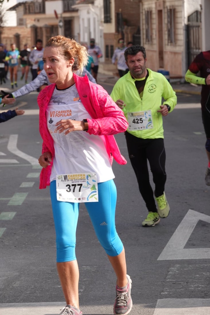 Un recorrido de 7 kilómetros en la categoría absoluta que transcurrió entre secaderos. Este año volvió a haber una categoría para senderistas de 5 kilómetros.