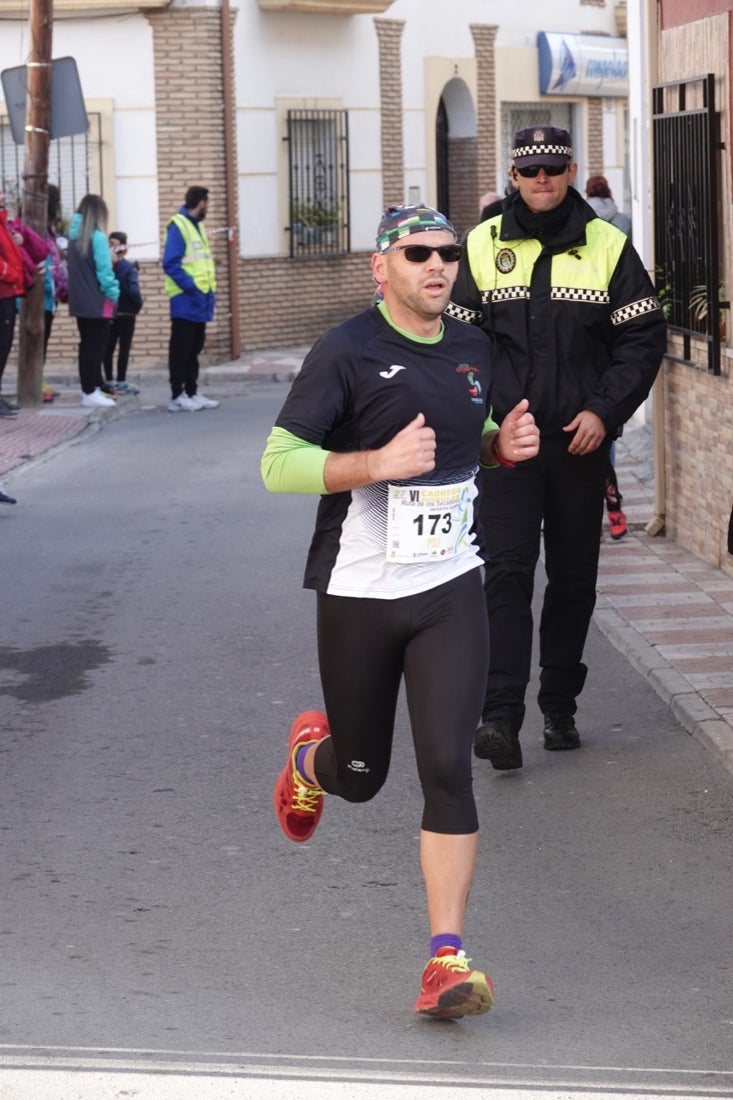 Un recorrido de 7 kilómetros en la categoría absoluta que transcurrió entre secaderos. Este año volvió a haber una categoría para senderistas de 5 kilómetros.