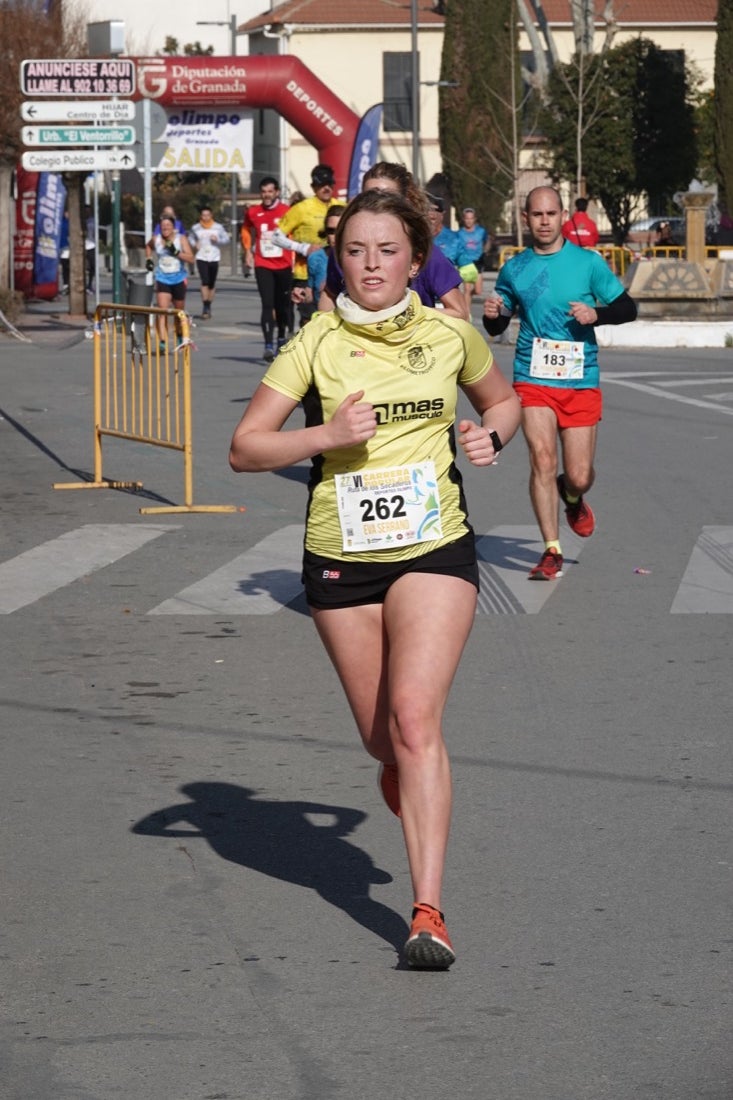 Un recorrido de 7 kilómetros en la categoría absoluta que transcurrió entre secaderos. Este año volvió a haber una categoría para senderistas de 5 kilómetros.