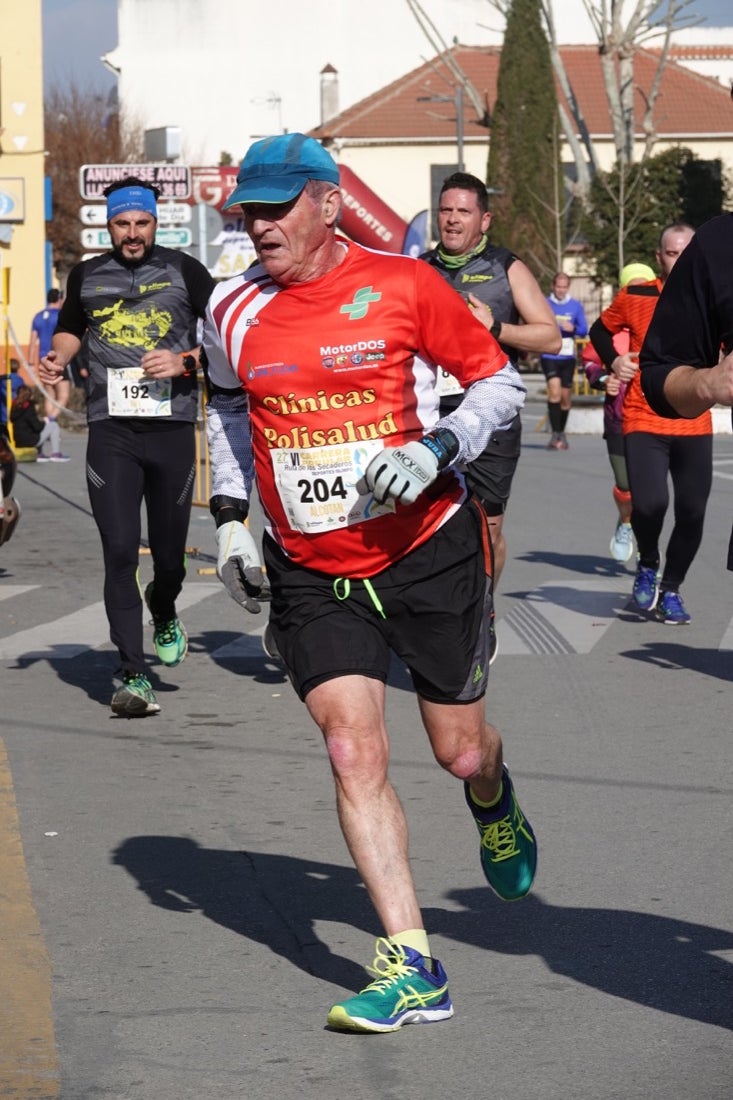 Un recorrido de 7 kilómetros en la categoría absoluta que transcurrió entre secaderos. Este año volvió a haber una categoría para senderistas de 5 kilómetros.