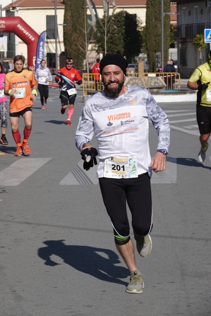 Un recorrido de 7 kilómetros en la categoría absoluta que transcurrió entre secaderos. Este año volvió a haber una categoría para senderistas de 5 kilómetros.