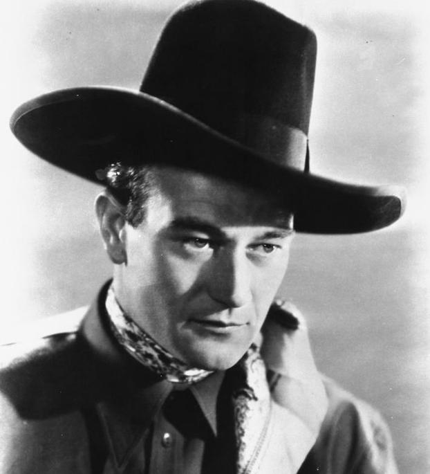 John Wayne en una foto promocional de 'La diligencia'.